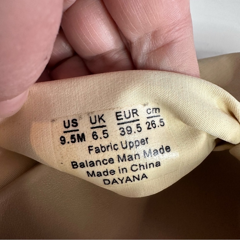 Naturalizer Dayana Cream Platform Slip On Mule Sandals Size 9.5 Jute Edge EUC - Picture 8 of 12